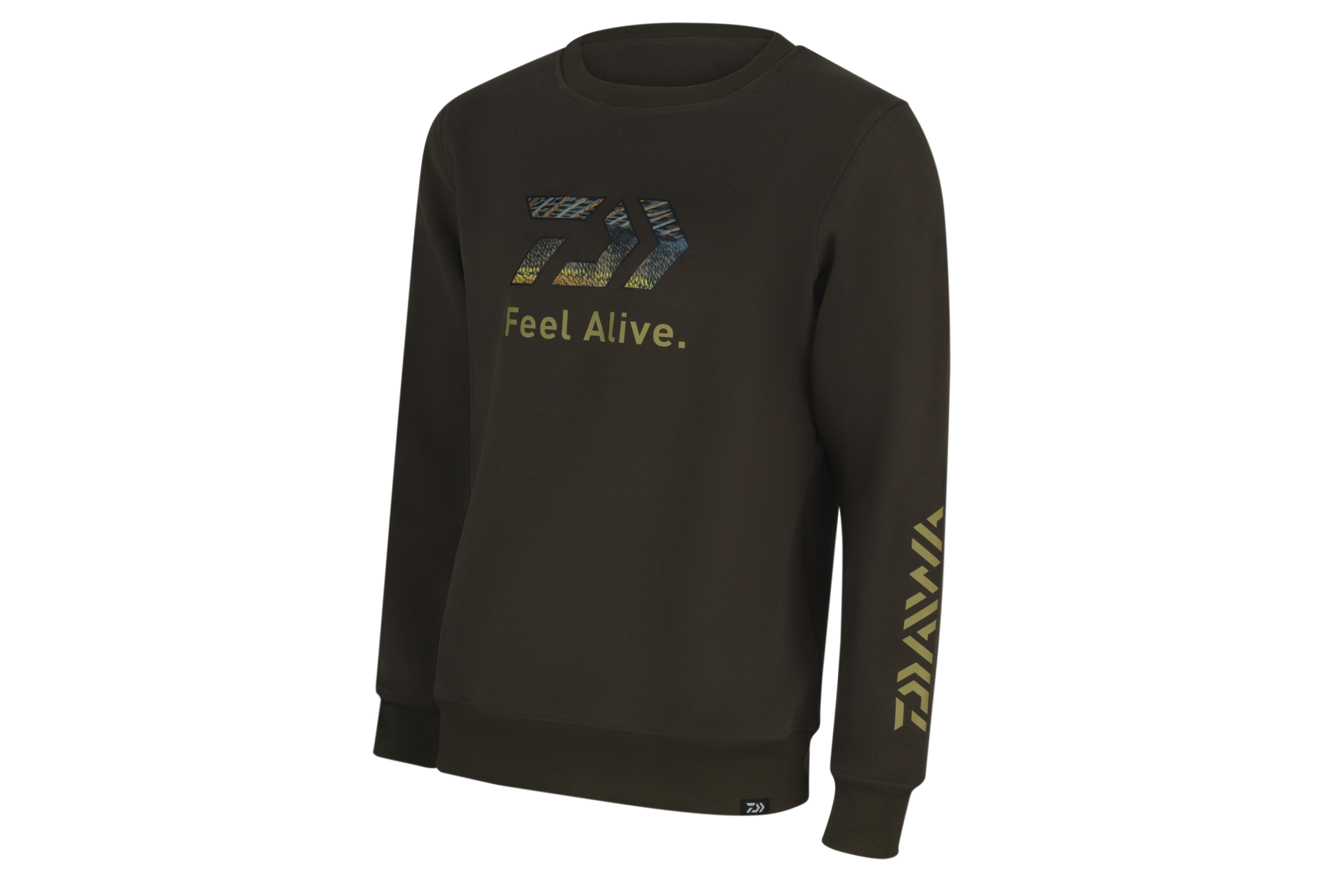 Daiwa D-Vec Crew Neck Zander <span>| Bluza | dark olive</span>