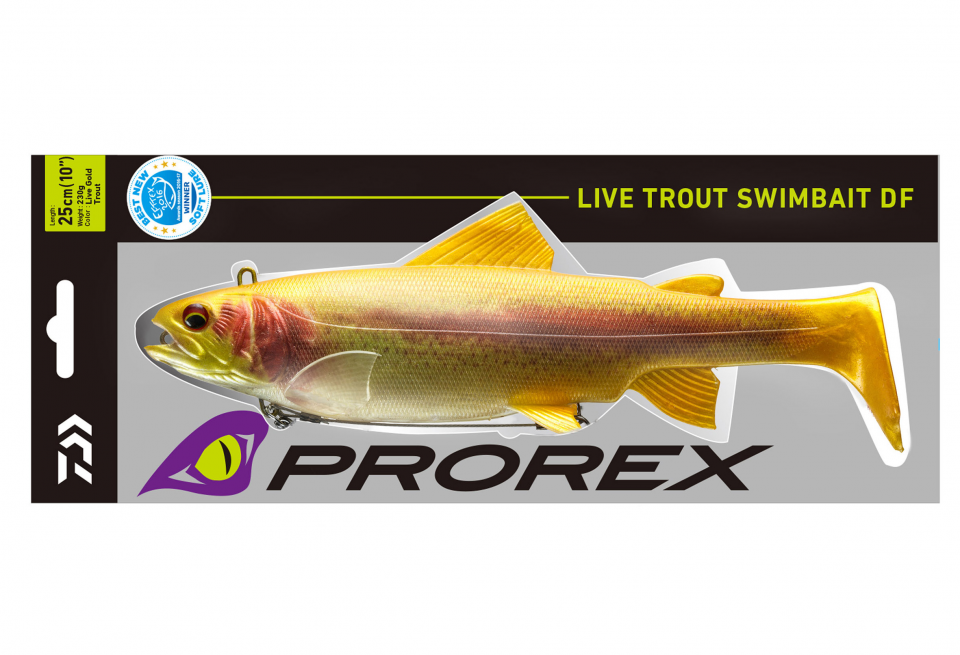 Prorex Live Trout DuckFin Swimbait | 180mm <span>| Przynęta gumowa | Gotowy do łowienia</span>
