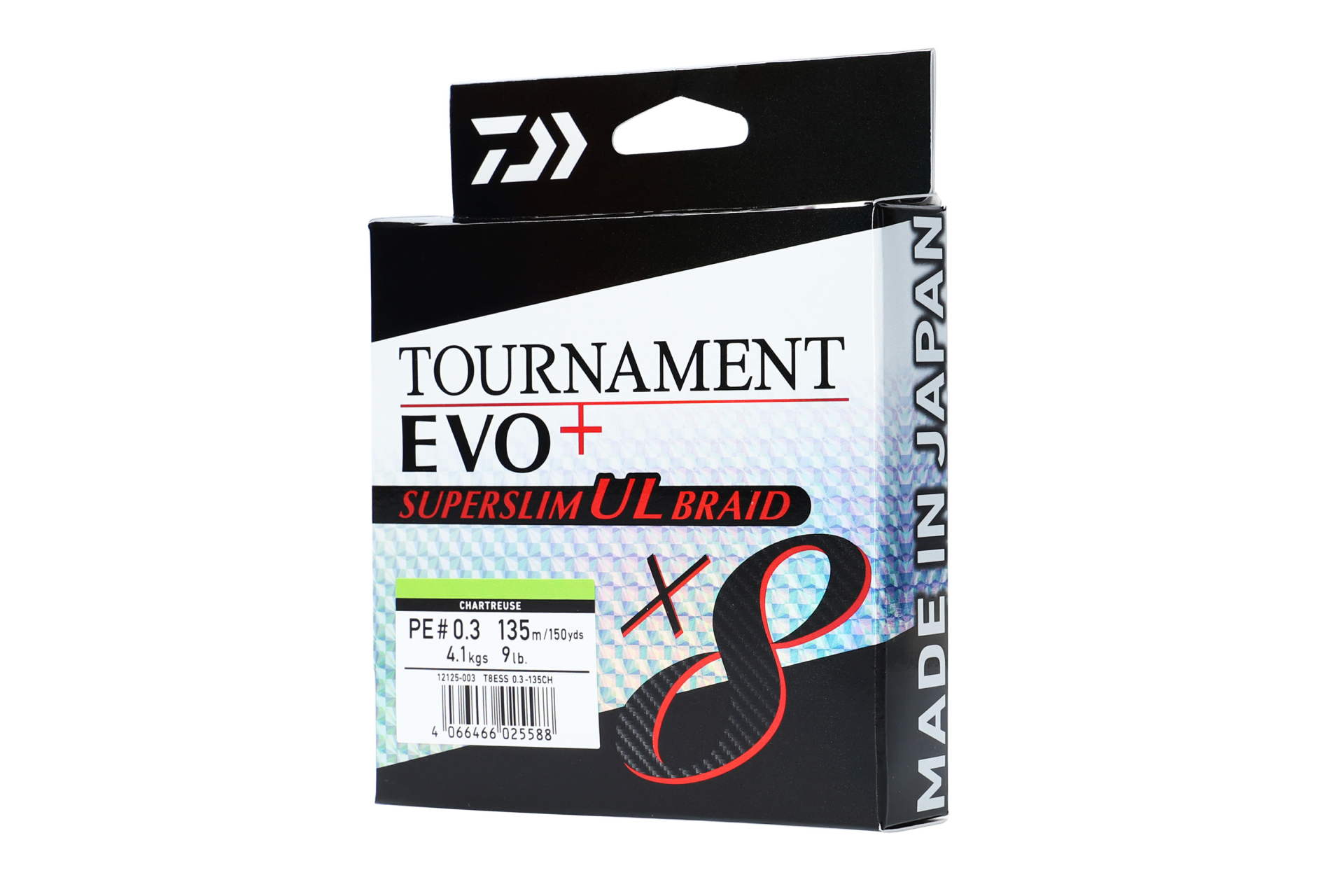 Tournament X8 Braid EVO+ SUPERSLIM UL <span>| Plecionka | chartreuse</span>